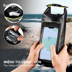 Túi chống nước AquaZip - quai chéo 2L/5L, nhỏ gọn, chống thấm