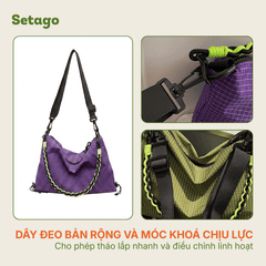 Túi đeo chéo Para đa năng, kháng nước, thời trang, du lịch, dã ngoại
