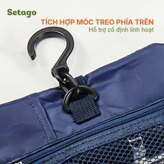 Túi xếp phụ kiện, mỹ phẩm du lịch, dã ngoại Base Roll gọn nhẹ, tiện lợi, đa năng