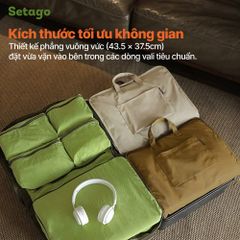 Túi xếp đồ vali du lịch, công tác Zip Pack tiện lợi, gọn gàng, cao cấp
