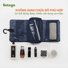 Túi xếp phụ kiện, mỹ phẩm du lịch, dã ngoại Base Roll gọn nhẹ, tiện lợi, đa năng