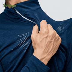 Áo Halfzip Ventra mùa hè Nam - Nhẹ , thoáng khí, mau khô