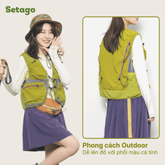Áo khoác gile Setago Gobi mỏng nhẹ đa năng