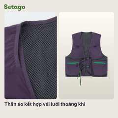 Áo khoác gile Setago Gobi mỏng nhẹ đa năng