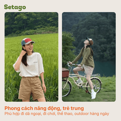 Mũ lưỡi trai Tyro 5-Panel phối màu Baseball