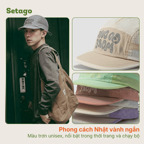 Mũ lưỡi trai Go One More vành ngắn siêu nhẹ