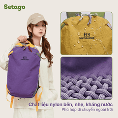 Balo Northnansen Travel mỏng nhẹ kháng nước