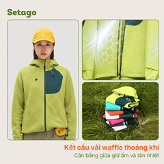 Áo khoác Sven Waffle mỏng nhẹ chống nắng