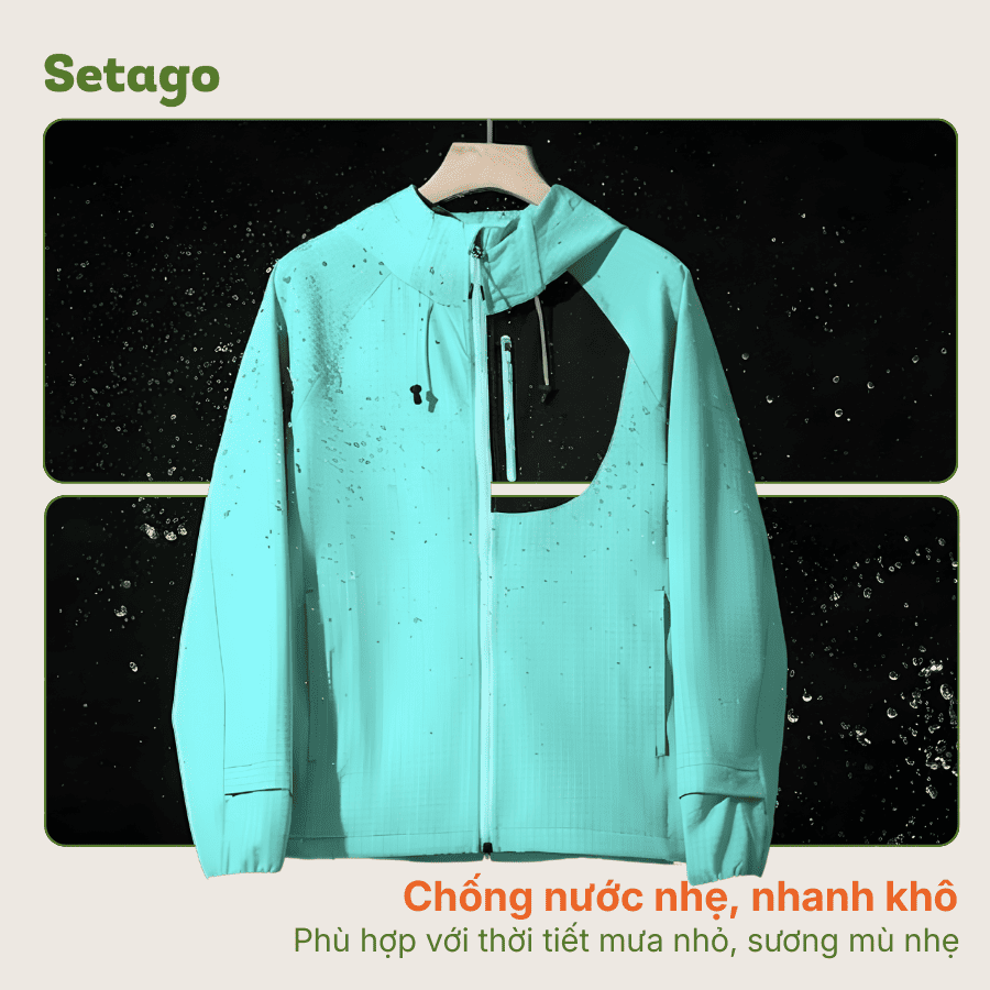 Áo khoác Sven Waffle mỏng nhẹ chống nắng