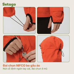 Áo khoác Sven Waffle mỏng nhẹ chống nắng