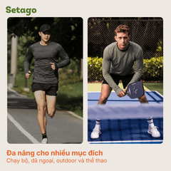 Áo thể thao Andes dài tay chống nắng nhanh khô