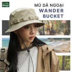Mũ dã ngoại Wander Bucket - tiện lợi, thời trang