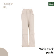 Quần Wide Track Pants Setago ống rộng đa năng