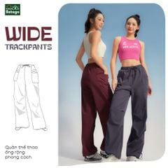 Quần Wide Track Pants Setago ống rộng đa năng