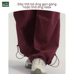 Quần Wide Track Pants Setago ống rộng đa năng