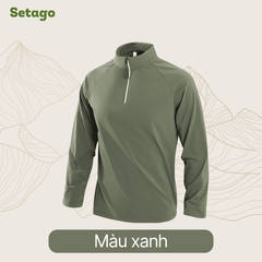 Áo thun Haven Halfzip nhẹ thoáng khí cho nam