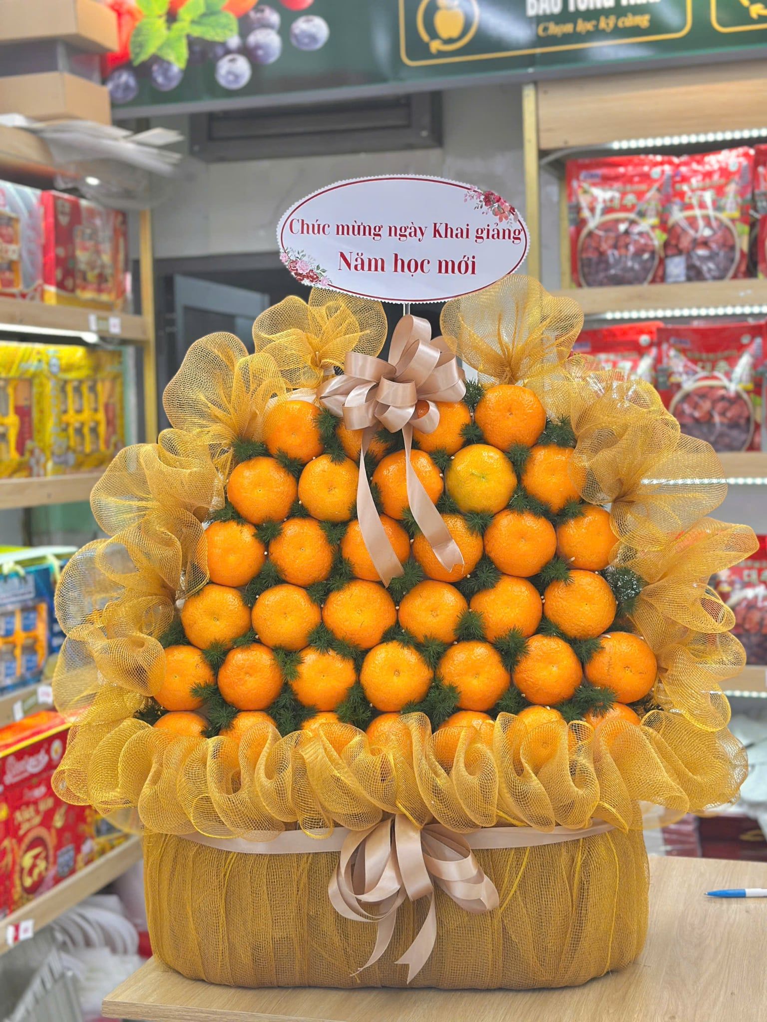  Giỏ trái cây Golden Prosperity 
