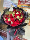  Bó Hoa " Crimson Desire " 