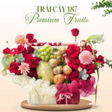  Ruby Blossom Fruit Basket 