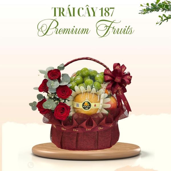 Giỏ trái cây cho doanh nghiệp tại Hóc Môn