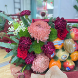 🎁 Giỏ Trái Cây “Đỏ Nhung Phú Quý” 
