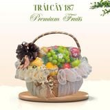  Giỏ Trái Cây  " Mocha Elegance " 
