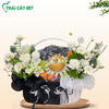  Giỏ Trái Cây “Hắc Bạch Thanh Nhã” 