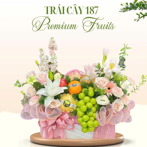 Mẫu giỏ trái cây quận Bình Tân đẹp, sang trọng