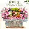  Giỏ Trái Cây Nhập Khẩu Cao Cấp – Tone Hồng Ngọt Ngào Cực Đẹp 