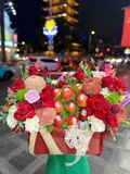  Giỏ Táo Envy Hoa Tươi Đỏ | Trái Cây 187 