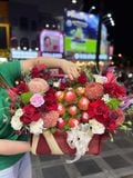 Giỏ Táo Envy Hoa Tươi Đỏ | Trái Cây 187 