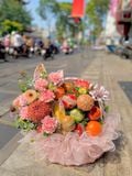  Giỏ Trái Cây Hồng Pastel Dịu Dàng | Trái Cây 187 