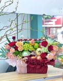  Giỏ Trái Cây Đỏ Hồng Sang Trọng | Trái Cây 187 