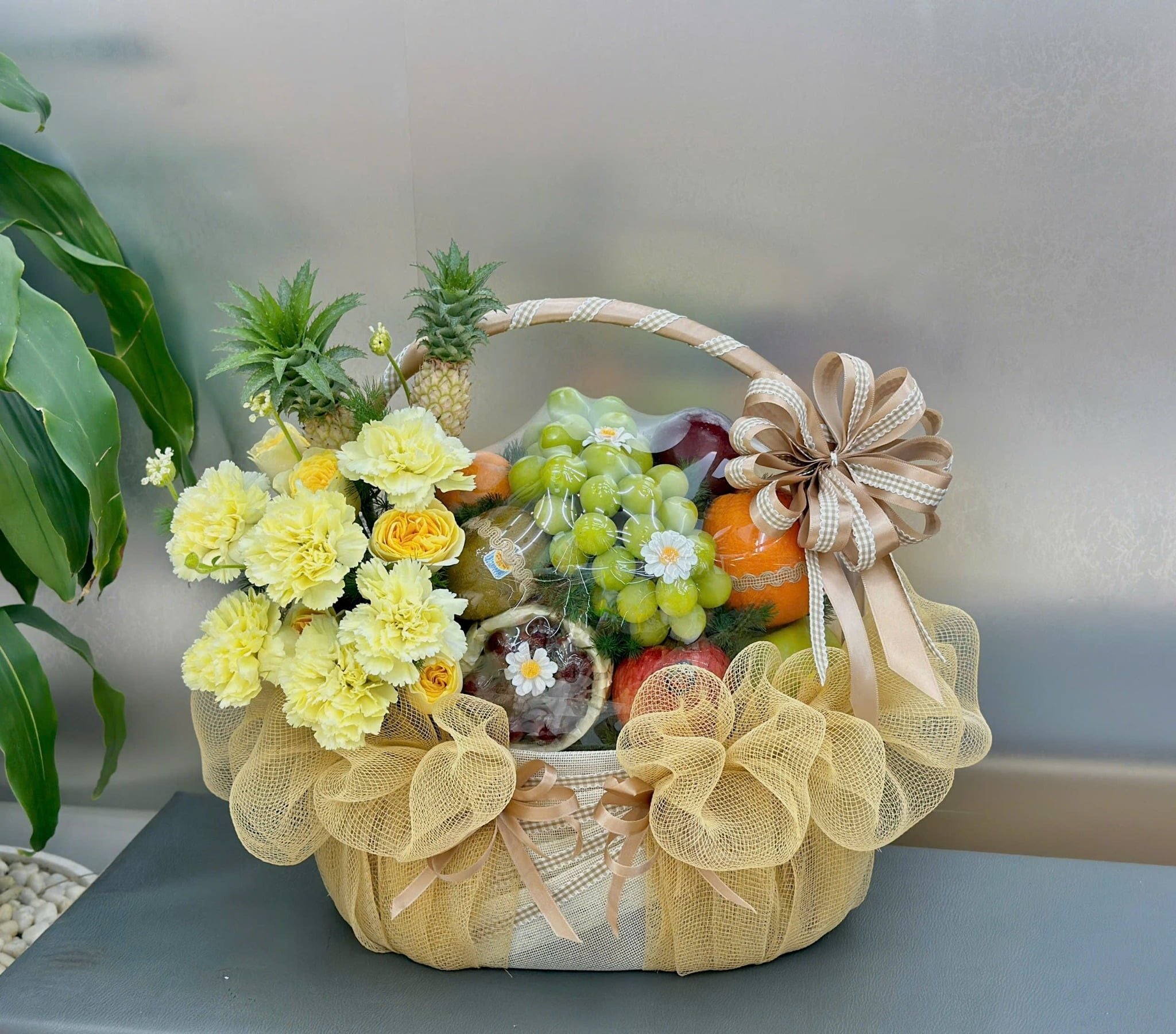  Giỏ Trái Cây “Nắng Mai Thịnh Vượng” 