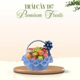  GIỎ TRÁI CÂY TONE XANH DƯƠNG – THANH LỊCH & TINH TẾ 