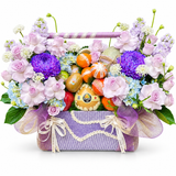  Giỏ Trái Cây Tím Pastel Thanh Lịch | Trái Cây 187 