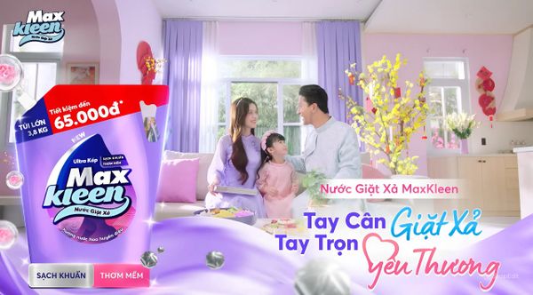 MAXKLEEN: TAY CÂN GIẶT XẢ, TAY TRỌN YÊU THƯƠNG
