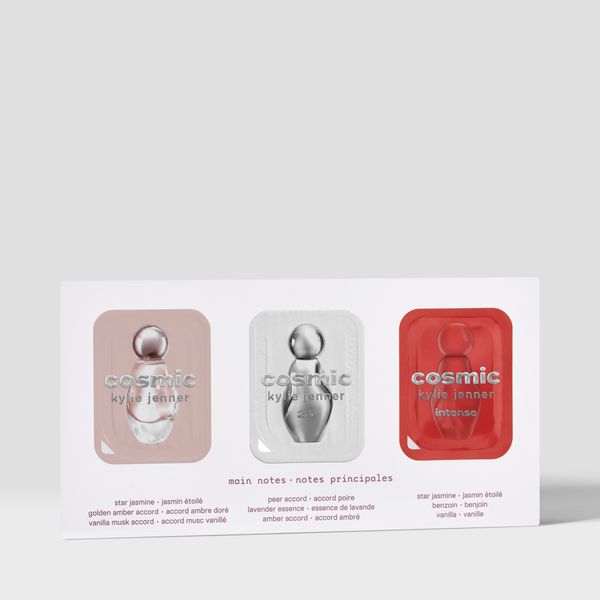 Cosmic Eau de Parfum Trio Sample Scent Seal