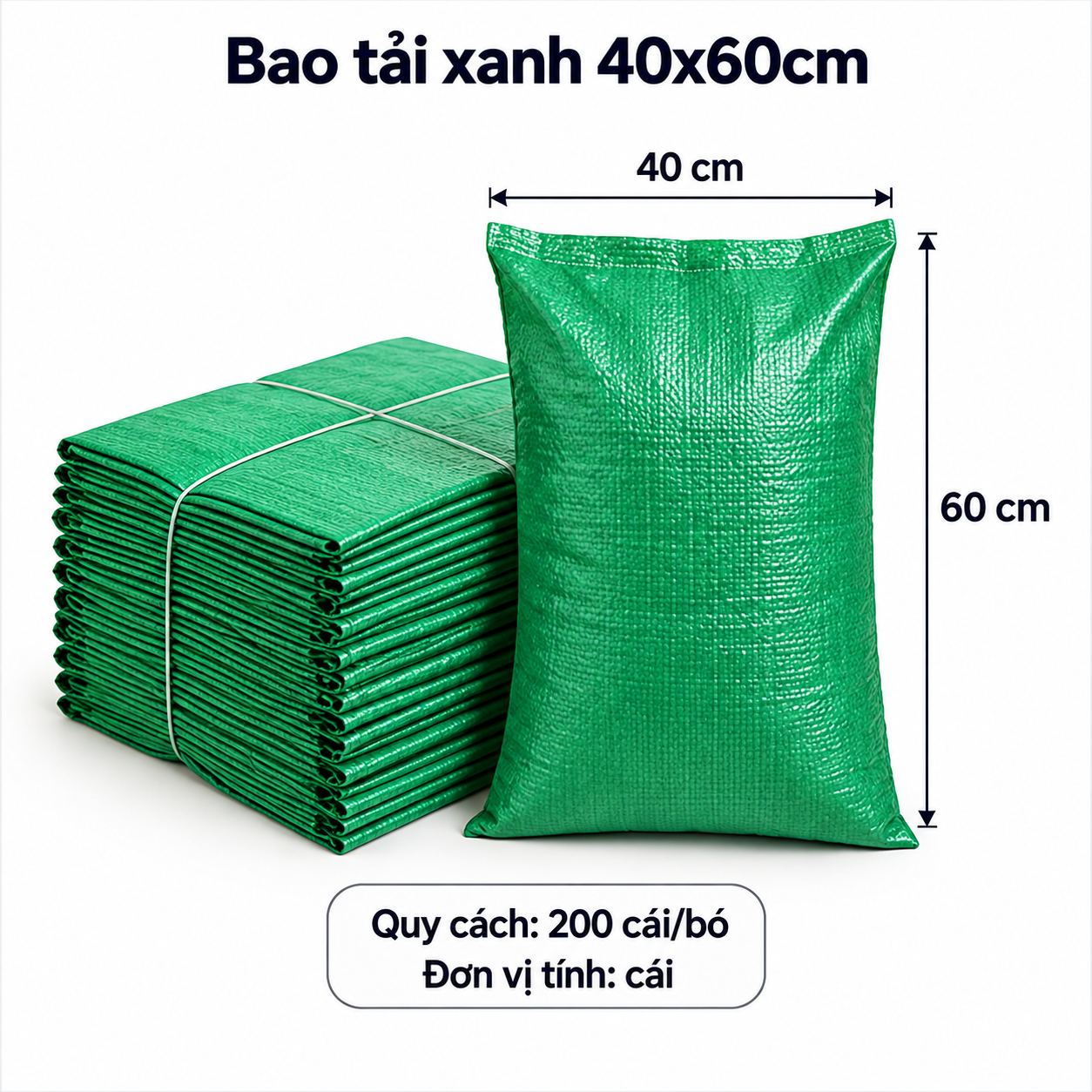  Bao Tải Xanh 