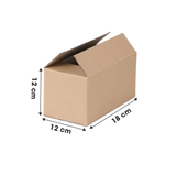  Hộp Carton 3 Lớp Sóng B 18x12x12cm 