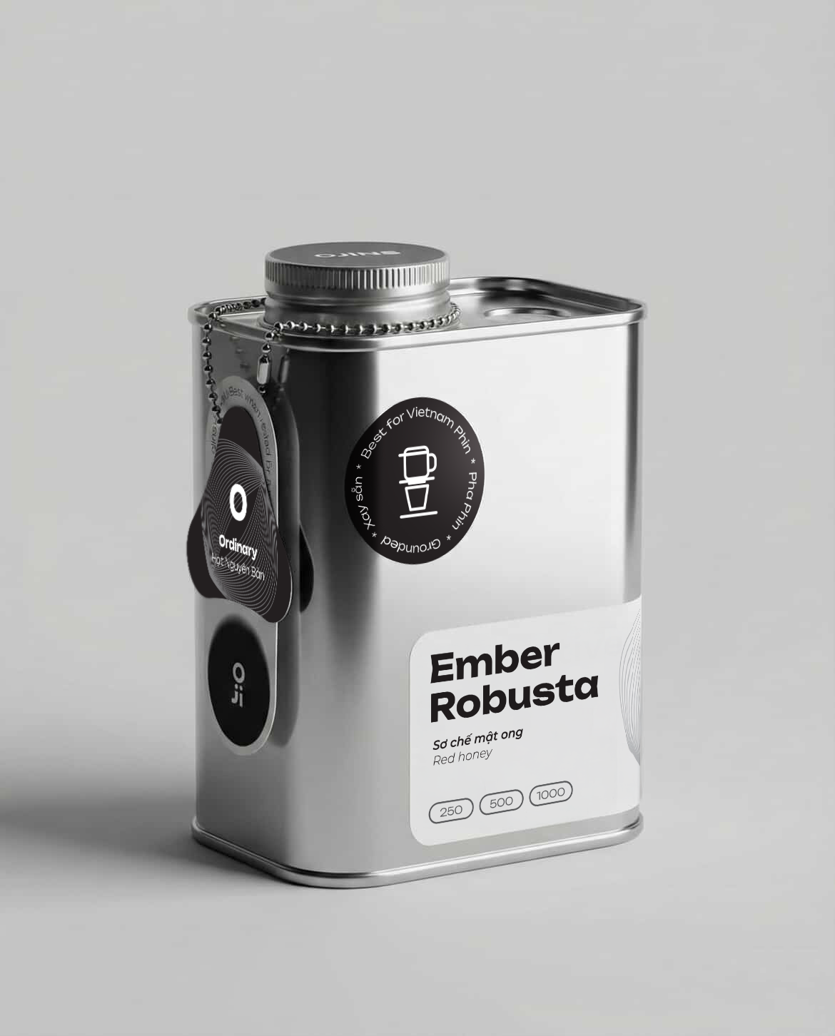 Ember Robusta - Hộp thiếc