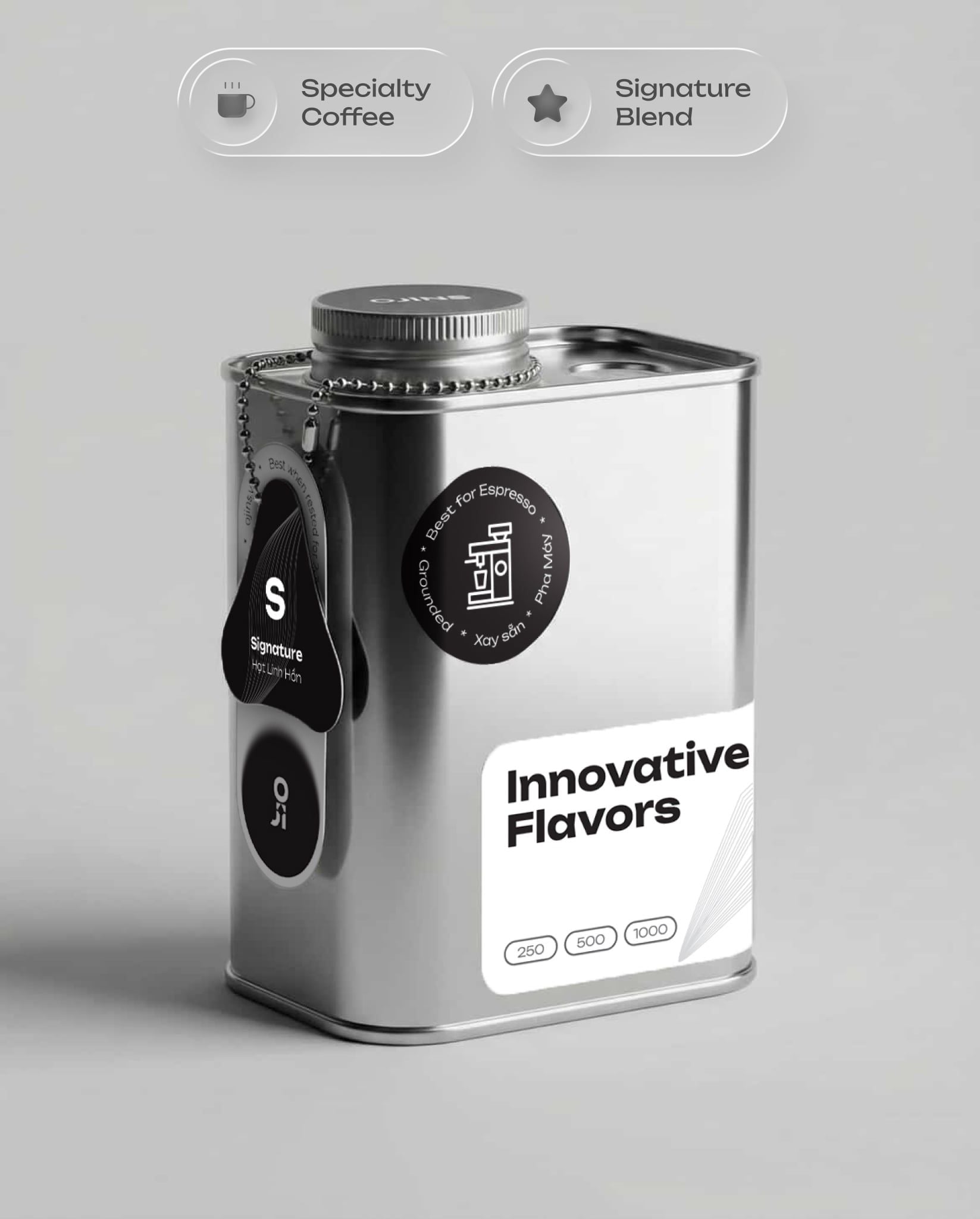 Innovative Flavors - Hộp thiếc