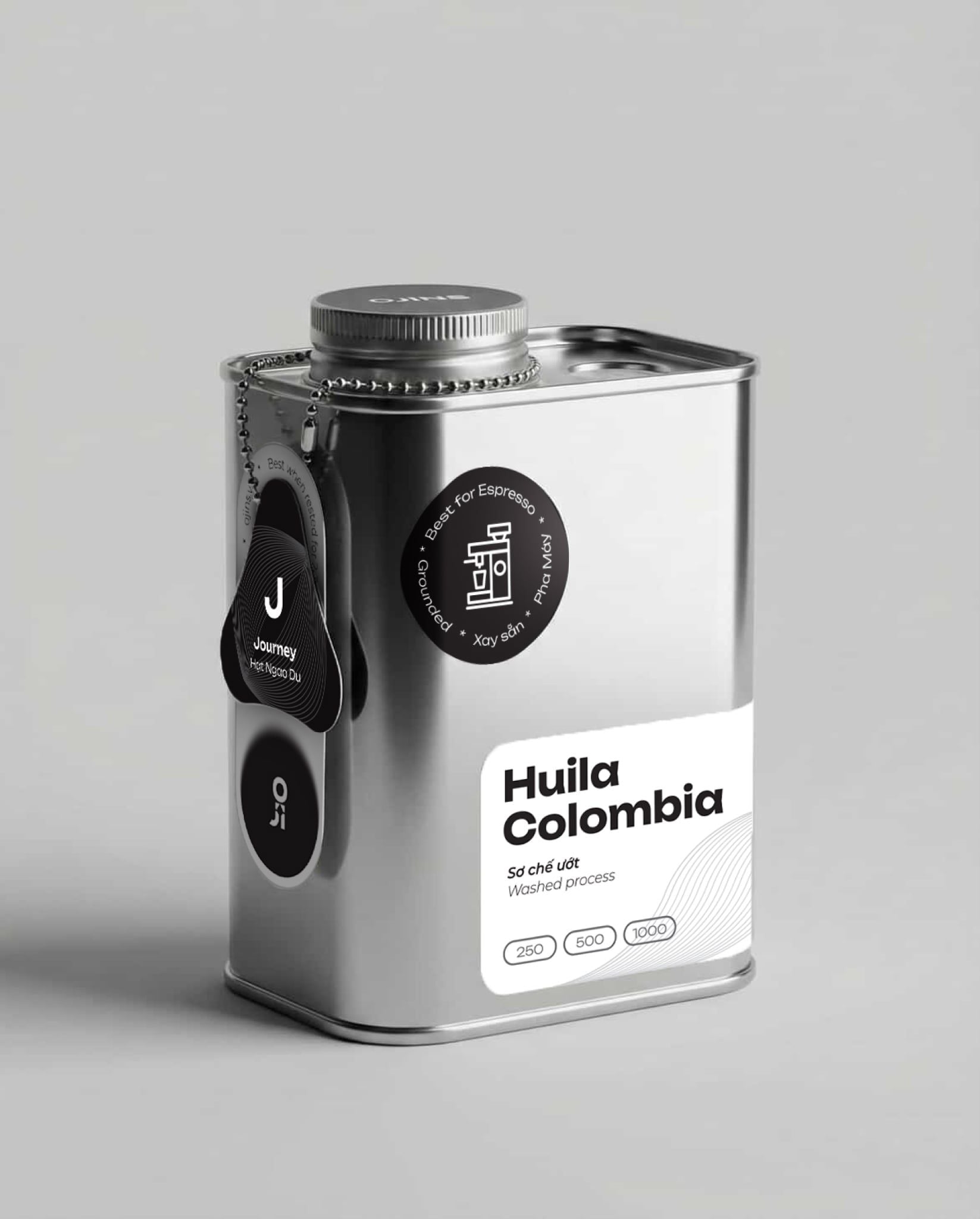 Huila Colombia - Hộp thiếc