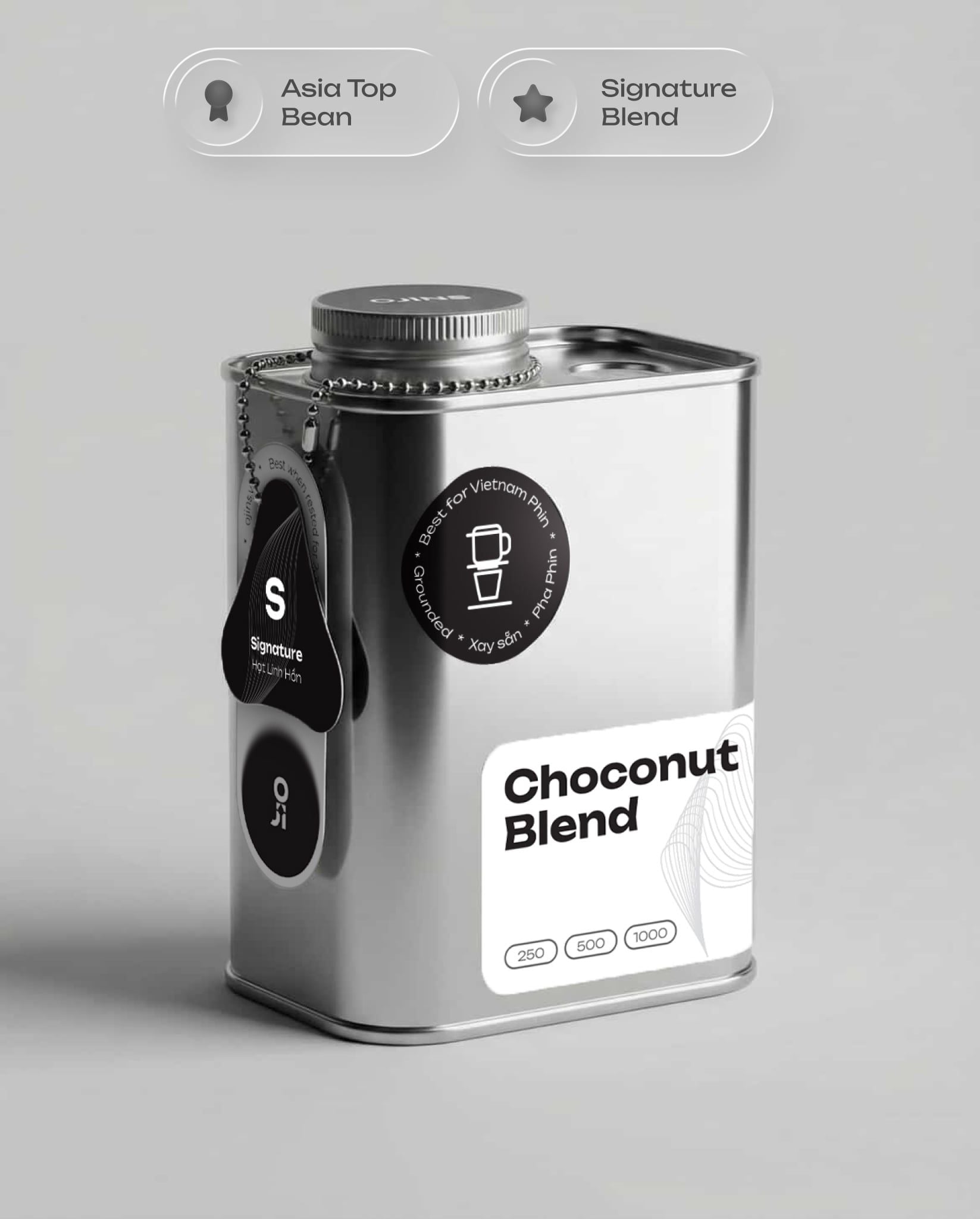 Choconut Blend - Hộp thiếc
