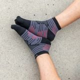  Tất Xỏ Ngón Chạy Đường Dài Injinji Ultra Run Mini-Crew - Onyx 