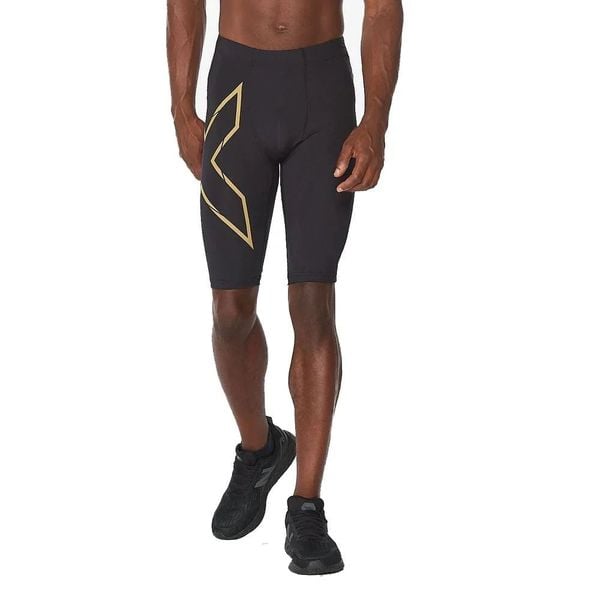 Quần Bó Cơ Nam 2XU Light Speed Compression Shorts Mens - BLK/GRF