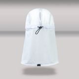  Mũ Chạy Bộ Trùm Gáy Fractel Legionnaire (Pony Tail Hole) - White Lumen 