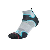  Tất Chạy Bộ 2 lớp 1000 Miles Fusion Socklet Repreve - Silver/Kingfisher 