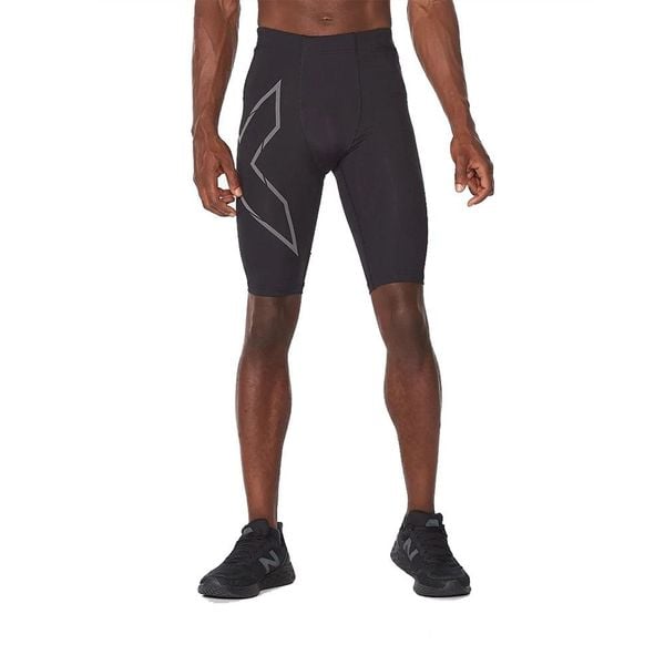 Quần Bó Cơ Nam 2XU Light Speed Compression Shorts Mens - BLK/BRF