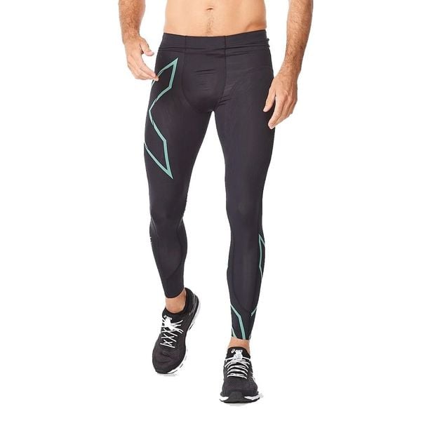 Quần Bó Cơ Nam 2XU Light Speed Compression Tights - BLK/SGF